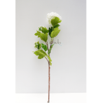 Hoa tú cầu 3 nhánh màu trắng 21-PS041009LX-WH  